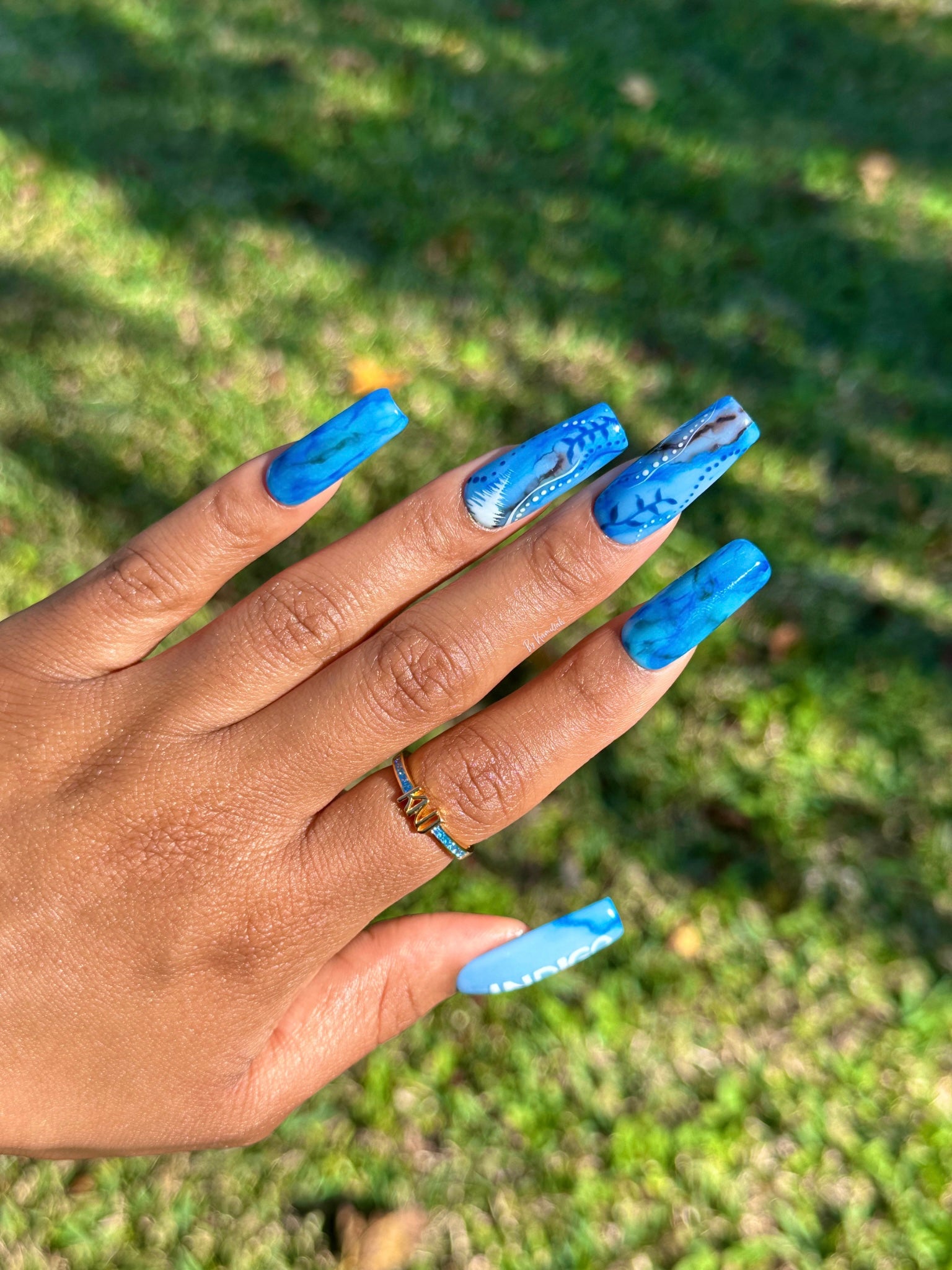 Indigo ~ inspired by RM of BTS