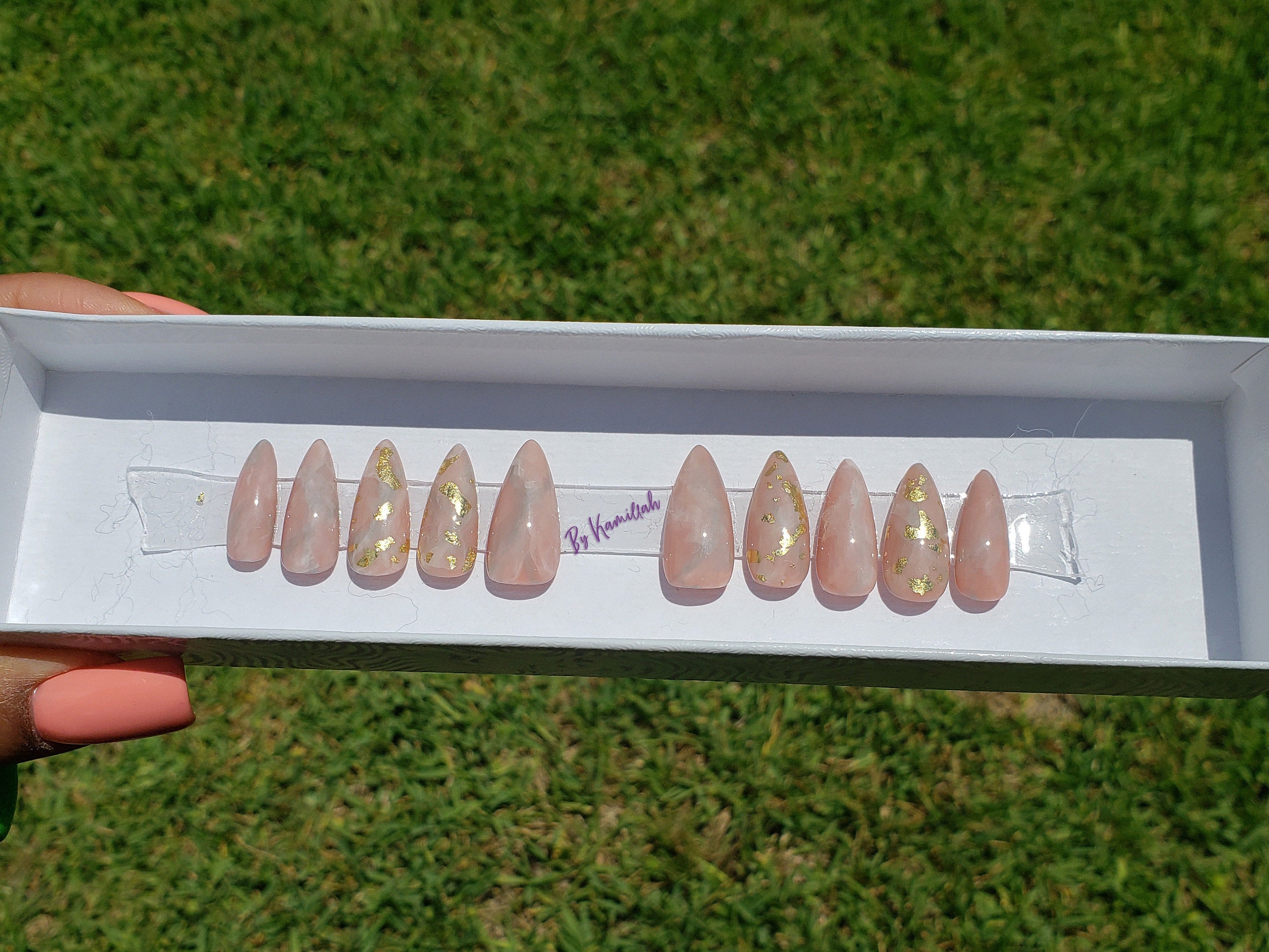 Marble (with gold accents)