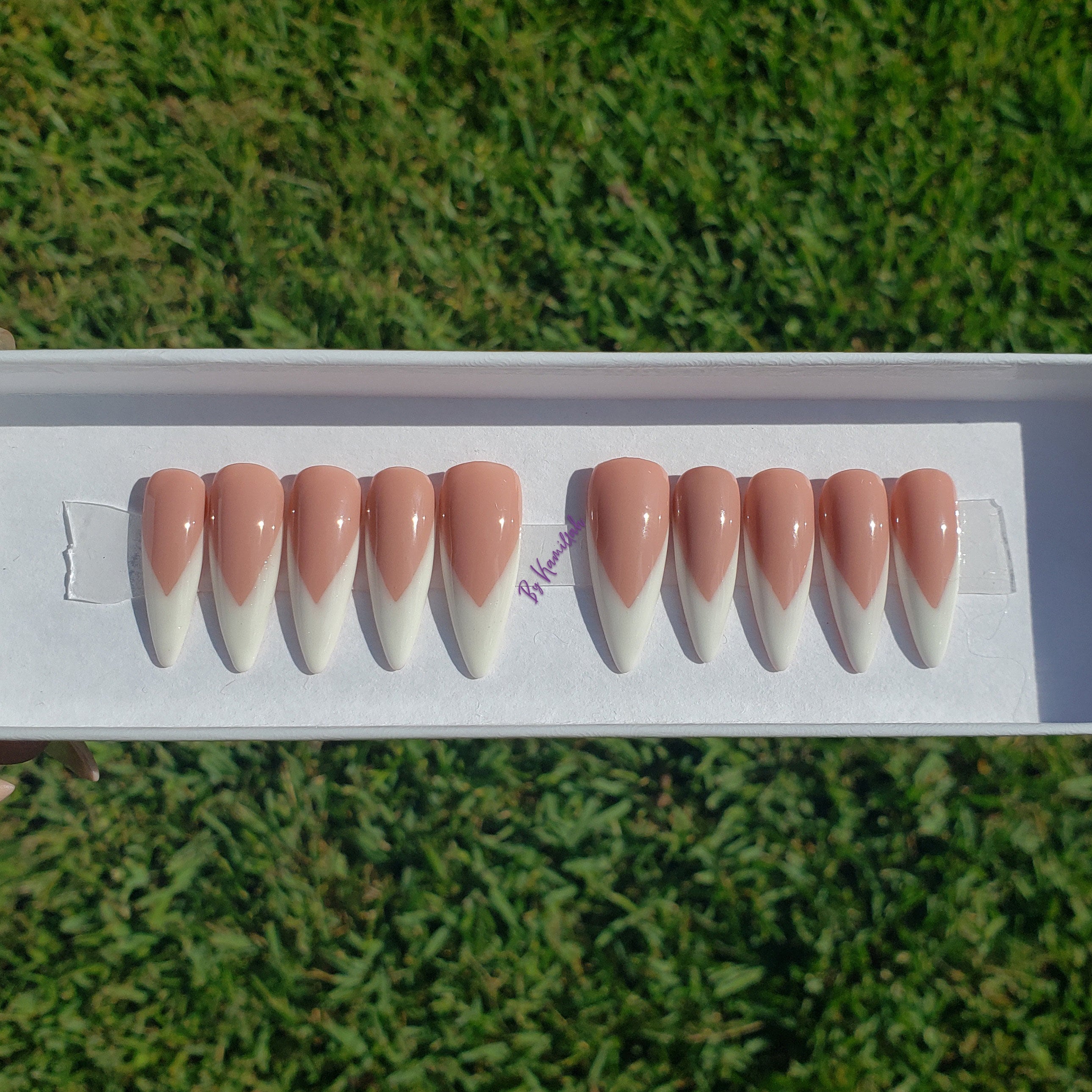 French Tip - Chevron