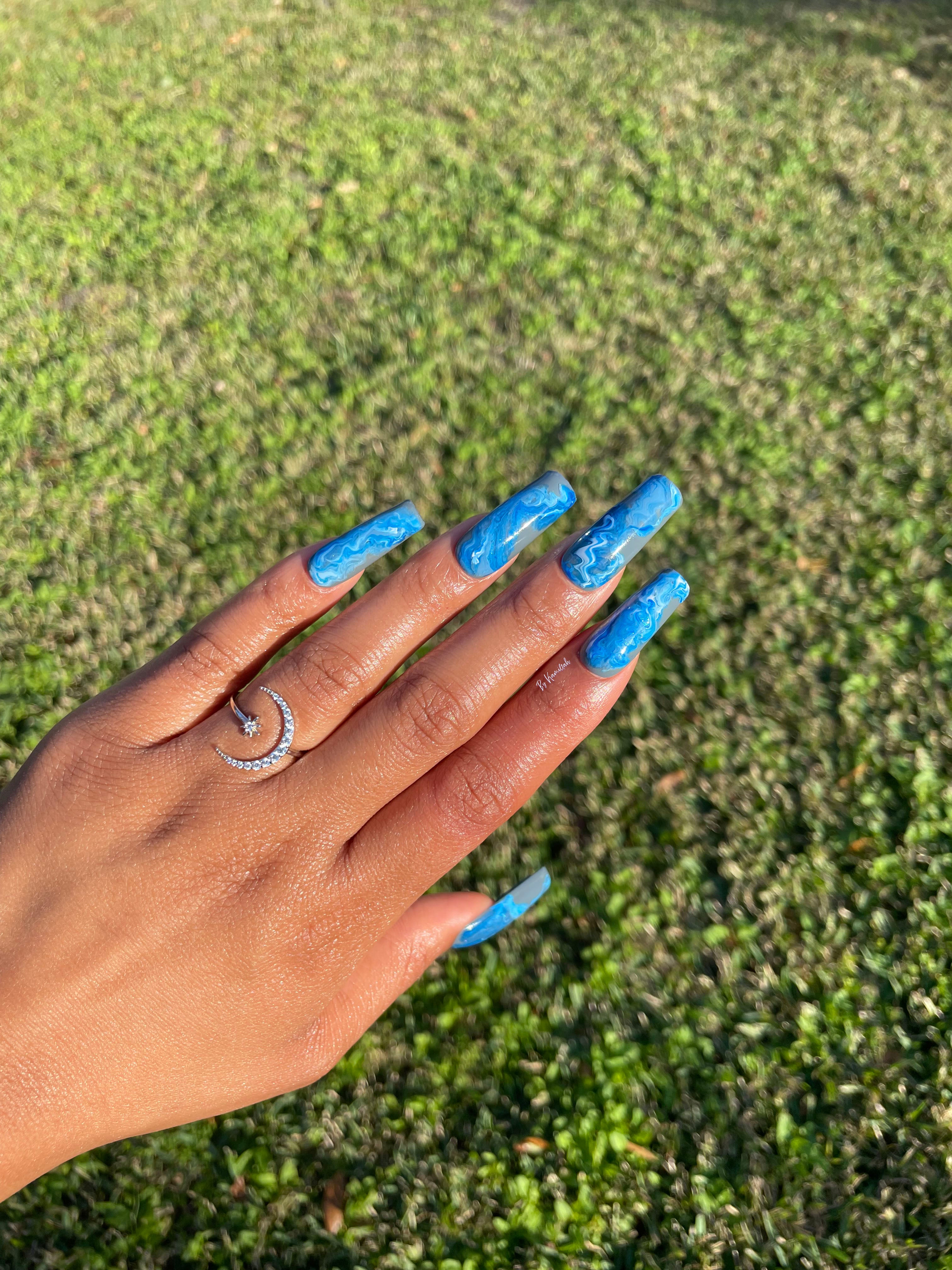 Blue & Grey ~ inspired by BTS