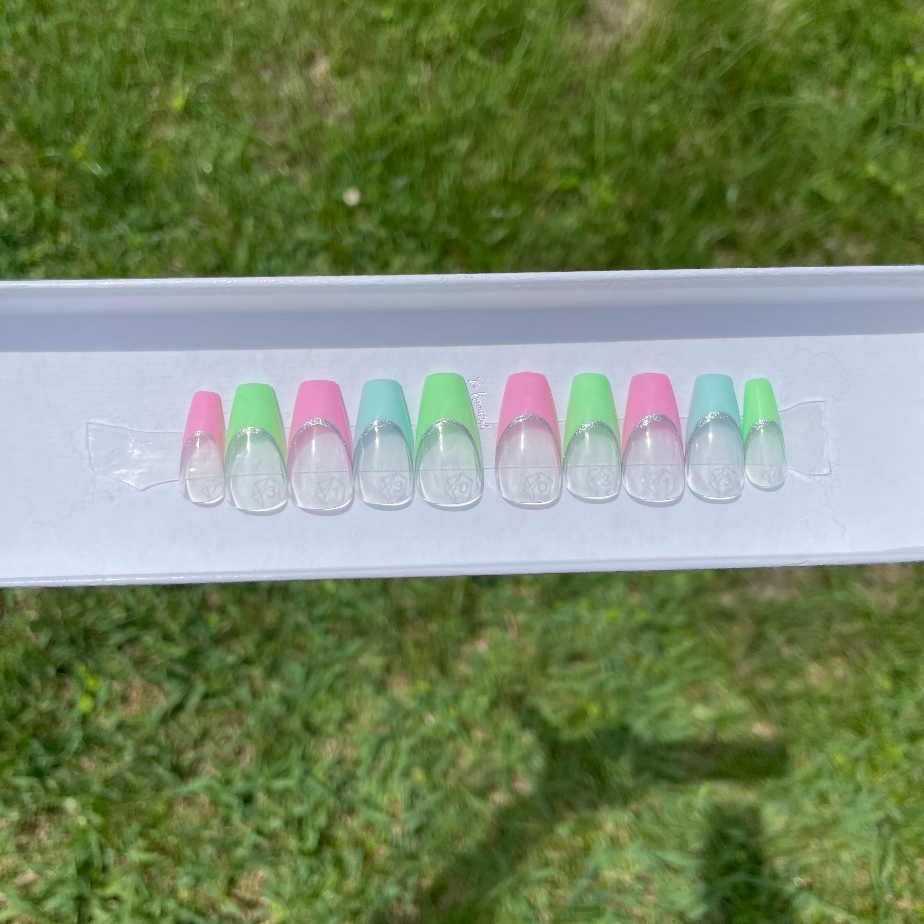 French Tip - Multicolored